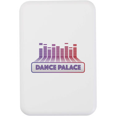 Logotrade promotional giveaways photo of: Acrab 5000 mAh 15W magnetic wireless power bank with 20W PD - made from recycled plastic